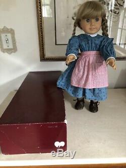 American Girl Doll KIRSTEN White Body Deep Blue Eyes! Pleasant Company In BOX