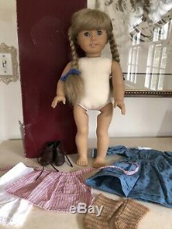 American Girl Doll KIRSTEN White Body Pleasant Company In BOX