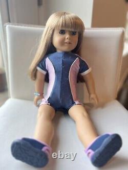 American Girl Doll Kailey Surfing. Pleasant Company. Tan Body. 2008. 19 Inches