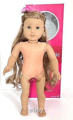 American Girl Doll Kanani 2011 DOTY Hawaii Blue Dress Hazel Eye Long Brown Hair