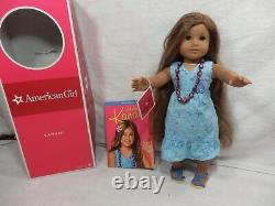 American Girl Doll Kanani GOTY 2011 with dress, necklace, sandals in Box