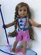 American Girl Doll Kanani (GOTY 2011) with paddle boarding set Lightly Used