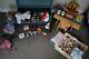 American Girl Doll Kirsten LOT doll, outfits, trunk, bed, table, holiday treats