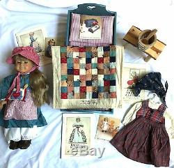 American Girl Doll Kirsten Larson Original Pleasant Company With Accessories