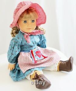 American Girl Doll Kirsten Original Dress Apron Handkerchief & Penny'94 Retired