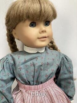 American Girl Doll Kirsten Pleasant Company 1994 Meet Outfit Dress Accessories