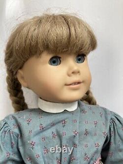 American Girl Doll Kirsten Pleasant Company 1994 Meet Outfit Dress Accessories