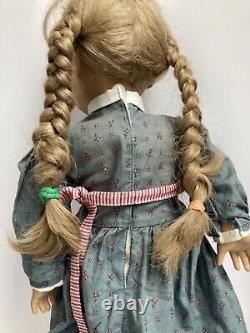 American Girl Doll Kirsten Pleasant Company 1994 Meet Outfit Dress Accessories