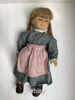 American Girl Doll Kirsten Pleasant Company 1994 Meet Outfit Dress Accessories