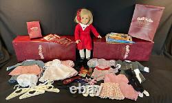 American Girl Doll Kit Kittredge 18 Retired WithClothing, Accessories & Box Lot