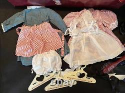 American Girl Doll Kit Kittredge 18 Retired WithClothing, Accessories & Box Lot