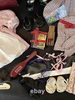 American Girl Doll Kit Kittredge 18 Retired WithClothing, Accessories & Box Lot