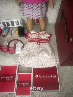 American Girl Doll Kit Kittredge 2002 18 with Book and Accessories Free Ship