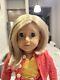 American Girl Doll Kit Kittredge Blonde Blue Eyes Lot GOOD DEAL