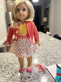 American Girl Doll Kit Kittredge Blonde Blue Eyes Lot GOOD DEAL