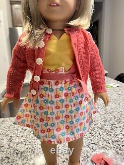 American Girl Doll Kit Kittredge Blonde Blue Eyes Lot GOOD DEAL