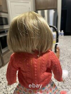 American Girl Doll Kit Kittredge Blonde Blue Eyes Lot GOOD DEAL