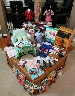 American Girl Doll Kit Retired Collection plus trunk Huge Lot Very Hard To Find