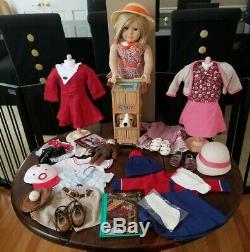 American Girl Doll Kit Retired Collection plus trunk Huge Lot Very Hard To Find