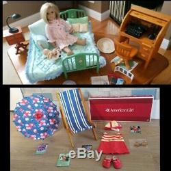 American Girl Doll Kit Retired Collection plus trunk Huge Lot Very Hard To Find