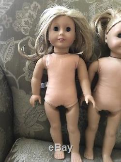 American Girl Doll LOT (FOR PARTS OR REPAIR) TLC