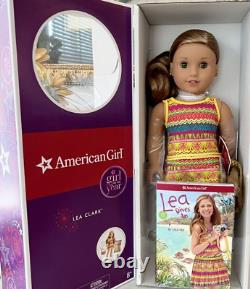 American Girl Doll Lea Clark AG 2016 Girl Of The Year- Brand New In Box+ BONUS