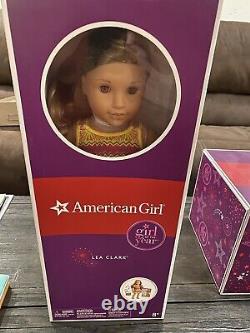 American Girl Doll Lea Clark NEW In Box 18 GOTY 2016 withBook Accessories Box