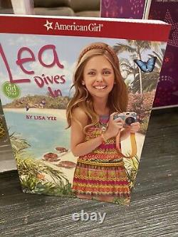 American Girl Doll Lea Clark NEW In Box 18 GOTY 2016 withBook Accessories Box