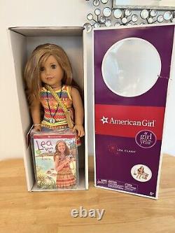 American Girl Doll Lea Clark With Box And Book