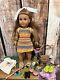 American Girl Doll Leah Girl Of The Year 2016 Lea Clark 18 + Accessories LOT