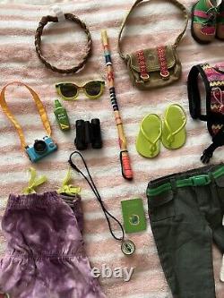 American Girl Doll Leah Girl Of The Year 2016 Lea Clark 18 + Accessories LOT