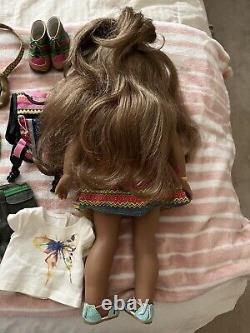 American Girl Doll Leah Girl Of The Year 2016 Lea Clark 18 + Accessories LOT