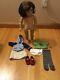 American Girl Doll Lindsay Lindsey 2001 Doll of the Year Wearimg Meet Outfit