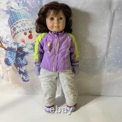 American Girl Doll Lindsey 18 with Ski Outfit Original Box