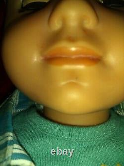 American Girl Doll Logan Everett (slight damage to 1 spot on hair, 2 face marks)