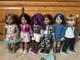 American Girl Doll Lot Kanani, Truly Me #69, #74, #89, #90, #91 Mint