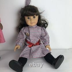 American Girl Doll Lot Of 4 Samantha, Felicity, Addy & Josefina 18 Inches