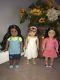 American Girl Doll Lot Sonali, Gwen Best Friends and Chrissa 2009 Complete Meet