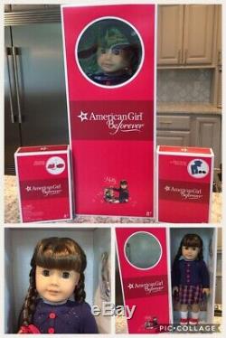 American Girl Doll MOLLY New in Box PLUS new pajamas & accessories SOLD OUT