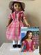 American Girl Doll Marie Grace With Accessories, Paperback Book And Stand