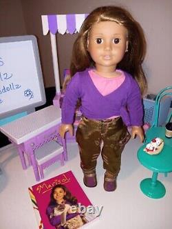 American Girl Doll Marisol Luna Retired withBook Limbs Tightened