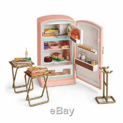 American Girl Doll Maryellen's Refrigerator and Food Set NEW