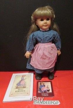 American Girl Doll Meet Kirsten Larson 18 Doll With Book Pleasant Co Retired