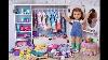 American Girl Doll Messy Closet Disaster Closet Cleaning Tour