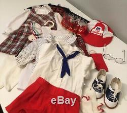 American Girl Doll Molly & Outfits with Accessories RARE