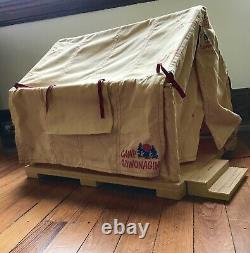American Girl Doll Mollys Camp Gowonagin Tent Complete Musical Steps Work! Read