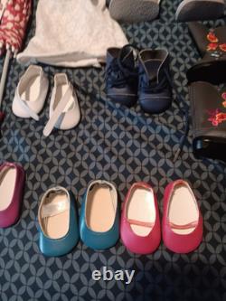 American Girl Doll NEW GIFT BOX DRESS CLOSET Shoes of Today Girls Lot Outfit
