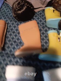 American Girl Doll NEW GIFT BOX DRESS CLOSET Shoes of Today Girls Lot Outfit