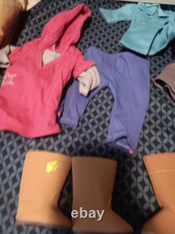 American Girl Doll NEW GIFT BOX DRESS CLOSET Shoes of Today Girls Lot Outfit