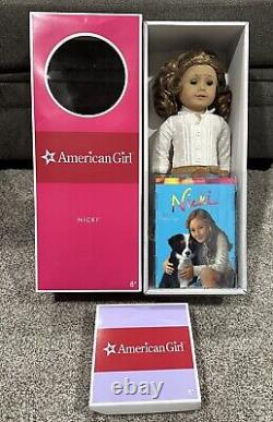 American Girl Doll Nikki Fleming 2007 Girl Of The Year Retired New With Stand